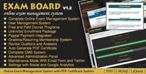 Product picture online exam php script,online exam board php script